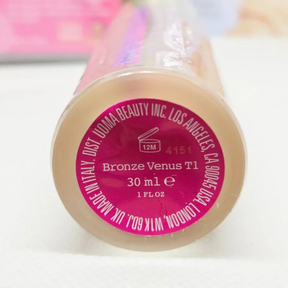 New Beauty Bundle Uoma Foundation, Facemade 6 pc Powder Puffs & 3 Step Face Mask